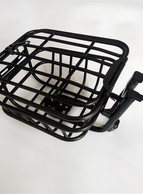 电动车自行车休闲车前置车筐支架支撑托架改装配件菜篮托架通用