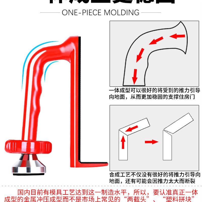 顶门阻门器防盗家用女生独居安全神器酒店堵抵门挡外开门阻报警器