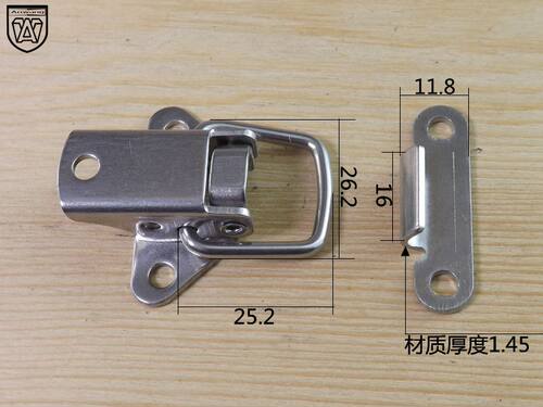安望304不锈钢/053/箱扣/搭扣工具箱扣工业搭扣带锁扣子木箱扣卡
