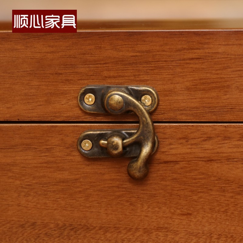 顺心家具香樟木画盒 高档礼品盒字画包装盒书画锦盒实木书画锦盒