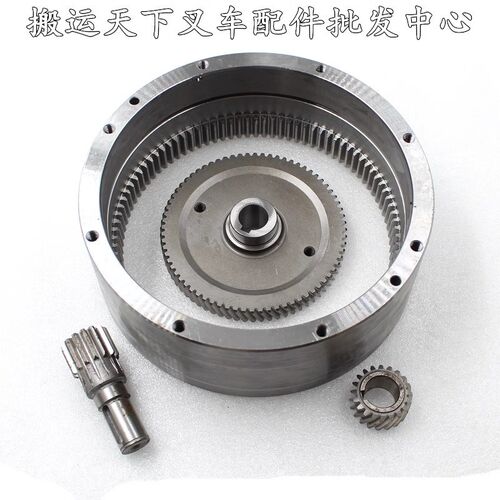 中诺合力杭叉龙工电动叉车齿轮圈托盘搬运小金刚叉车驱动电机齿轴
