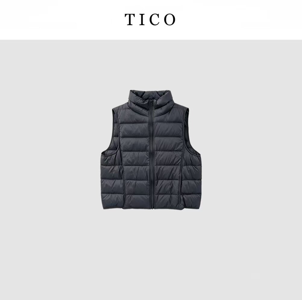 【小田直播间】TICO汀可【苏玉马甲】时尚休闲百搭马甲外套