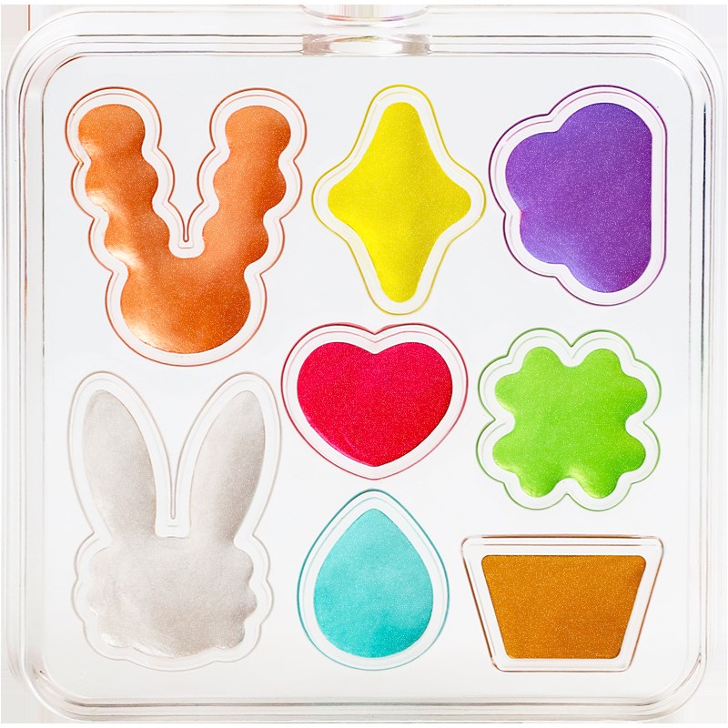 爱涂图 水彩颜料珠光便携式套装初学者儿童幼儿园画画绘画用品