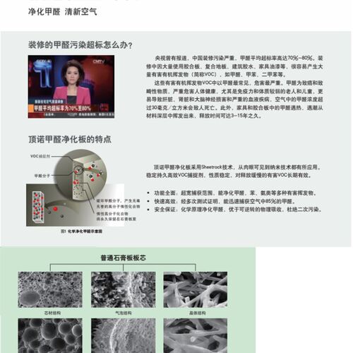 顶诺优时吉博罗甲醛净化板拉法基家装优质轻钢龙骨石膏板吊顶隔墙