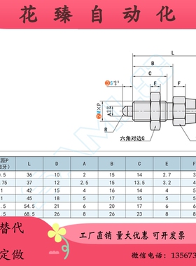 替旋钮柱塞细牙自锁型KPF-M5/M6/M8/M10/M12-S4/S5/S6/S7/S8/S10/