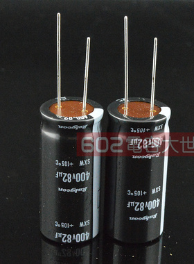 400v82uf红宝石18*40插件电源主板滤波SXW高频铝电解电容器rubyco