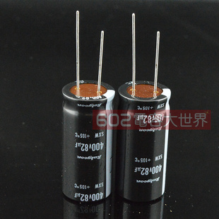400v82uf红宝石18*40插件电源主板滤波SXW高频铝电解电容器rubyco