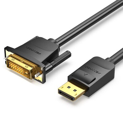 dp转dvi转接头显示器连电脑大displayport接口转换显卡转接线