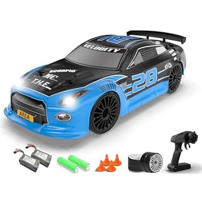RACENT RC Car 1:14 4WD Remote Control Drift Car 15MPH Hig