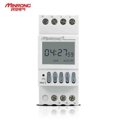 民熔微电脑时控开关 月循环定时器 定时开关 全自动 控制器 220V