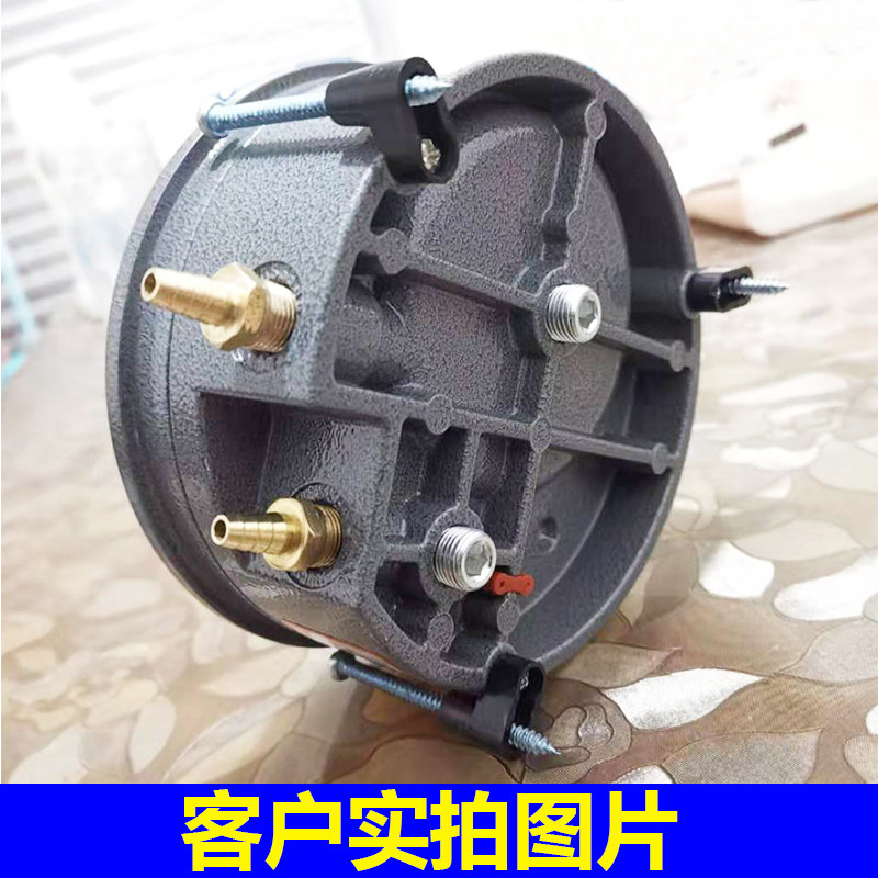 负压表养殖正负微压空气指针x压力计洁净压力表真空鸡舍压差表