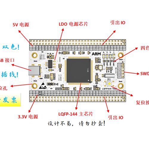 GD32F427ZGT6核心板GD32F427ZGT6最小系统板GD32F427ZGT6开发板
