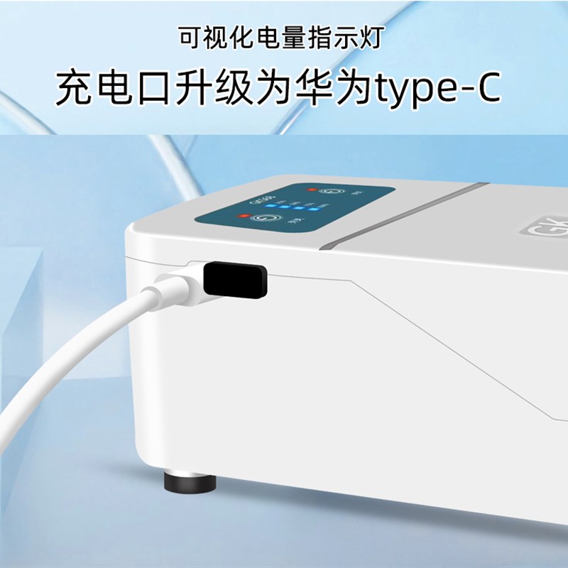 防水充电氧气泵户外钓鱼家里养金鱼缸增氧机静音交直流两用冲氧机