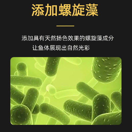 鱼食六角恐龙鱼饲料乌龟娃娃鱼东方蝾螈六六下沉底栖鱼专用颗粒粮