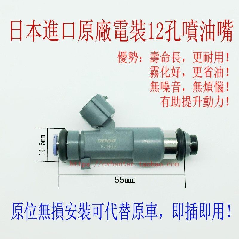 新款适用猎豹Q6 CS9 CS10 CT5 CS6 12/18孔喷油嘴改装安帕德
