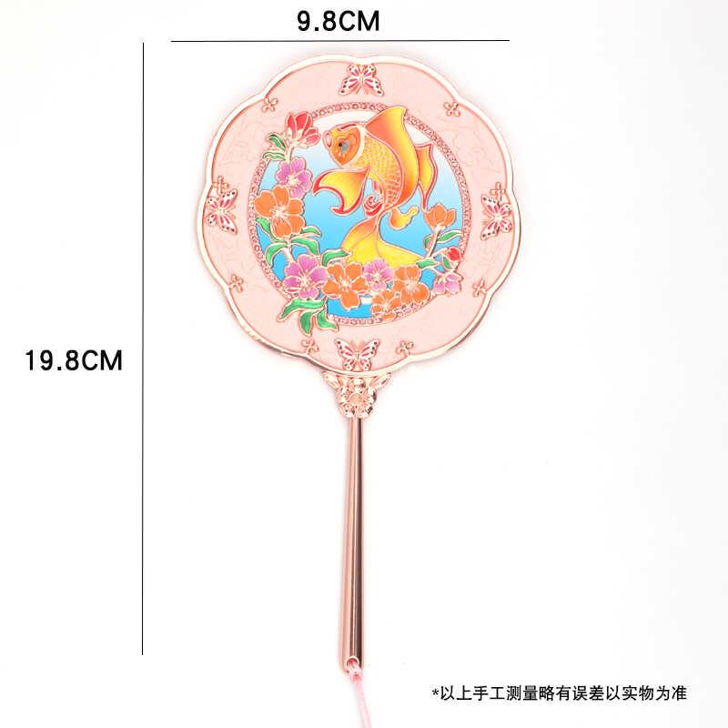 国风创意手柄镜子便携可爱少女心手持化妆镜古风生日礼物纪念品镜