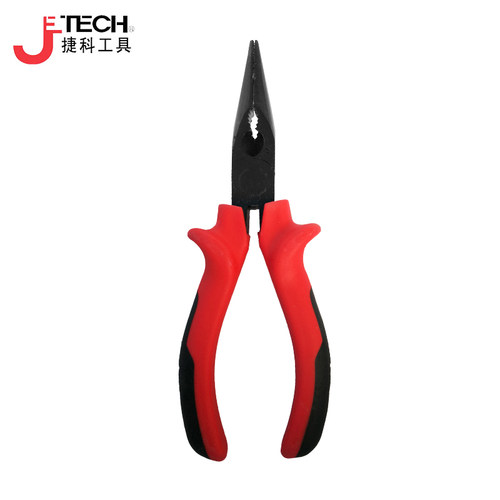 jtech捷科双色柄多功能多用/经济型/工业级/尖嘴钳/6寸/8寸家用