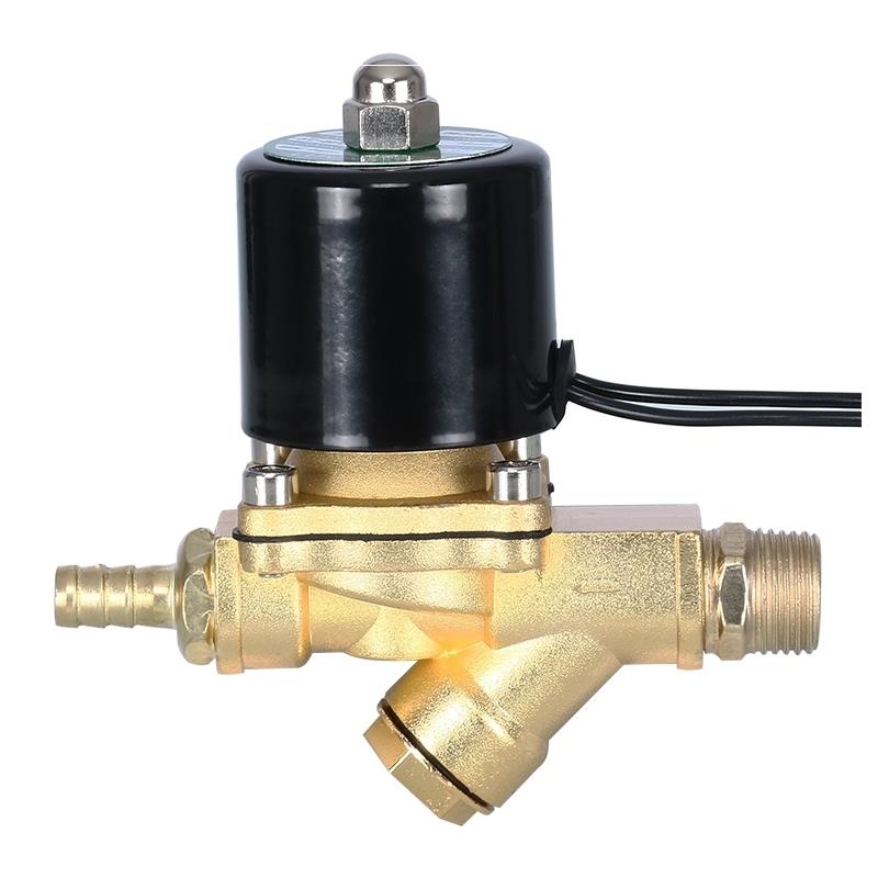 水罐货车淋水电磁控制阀汽车电子改装自动喷水过滤器12v24v电磁阀