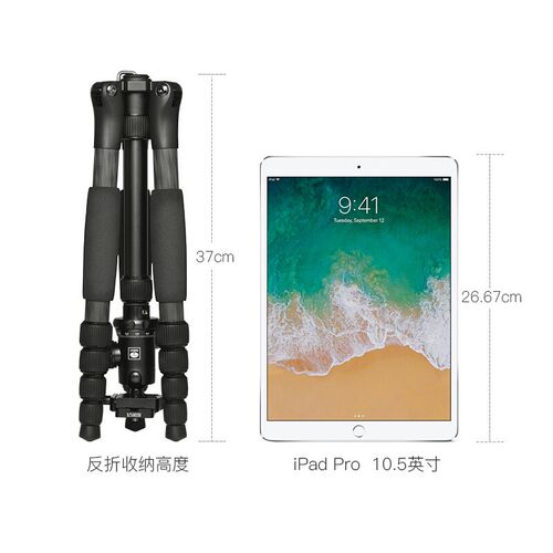 SIRUI思锐A1205三脚架套装 碳纤维单反相机旅行便携三角架支架