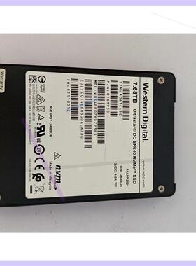 西数SN640 7.68TB企业级SSD NVME U.2接