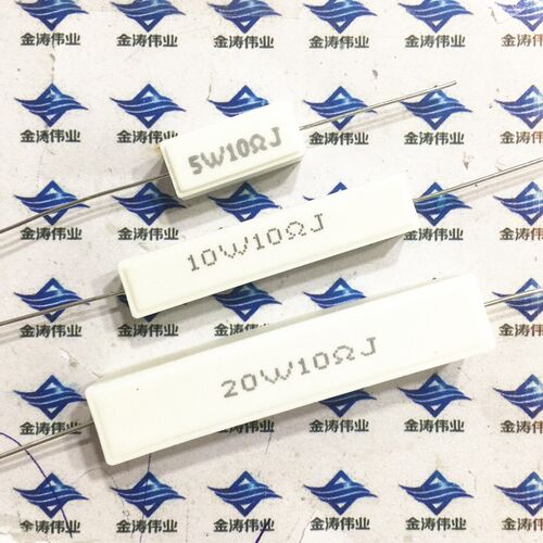 5W 水泥电阻0.1R 0.22R 0.47R 0.5R 1R 2R 5R 10R 1K 10K
