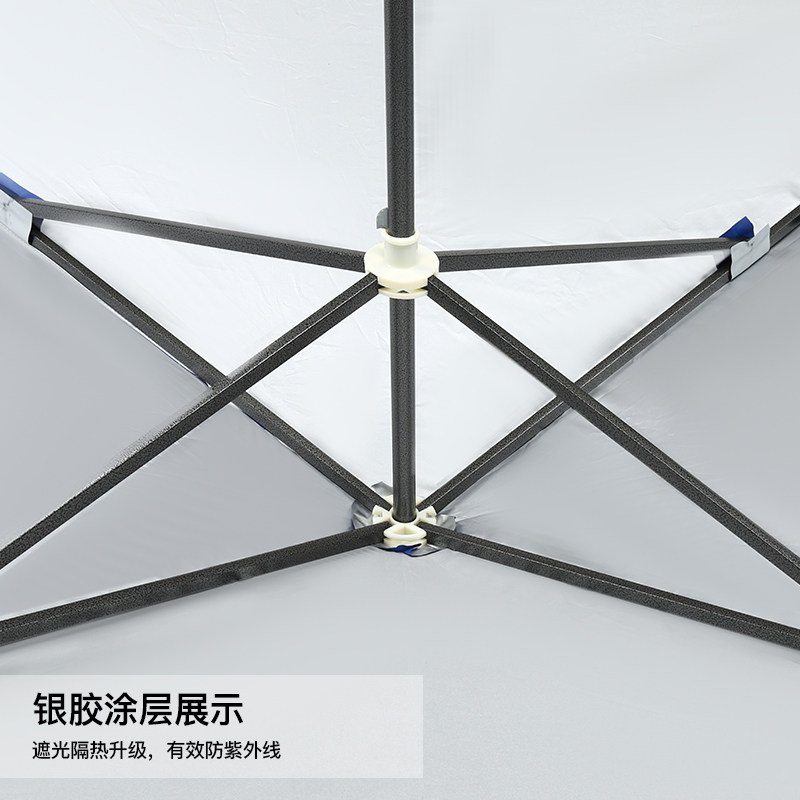 大号户外遮阳伞摆摊伞方形太阳伞庭院伞大型雨伞四方伞防雨防晒折