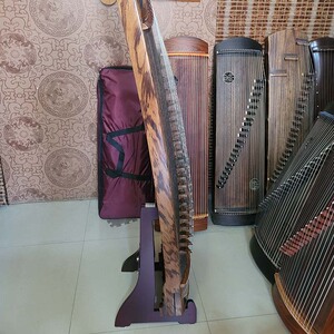 素韵大小古筝通用站立式琴架放置架三角架稳固展示架方便携可折叠