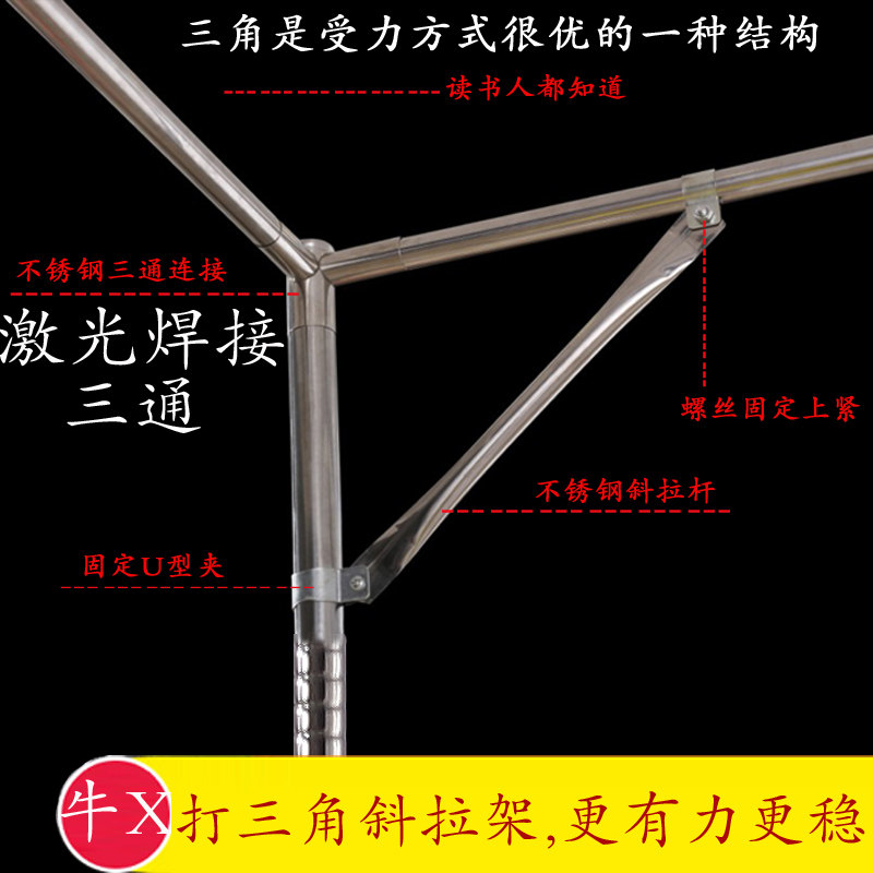 蚊帐三开门不锈钢支架方顶落地宫廷1.2/1.5/1.8m米双人床加大订做