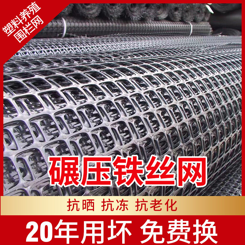 塑料网养鸡拦网格防护围栏养殖场户外围网小孔家用隔离栅栏圈玉米