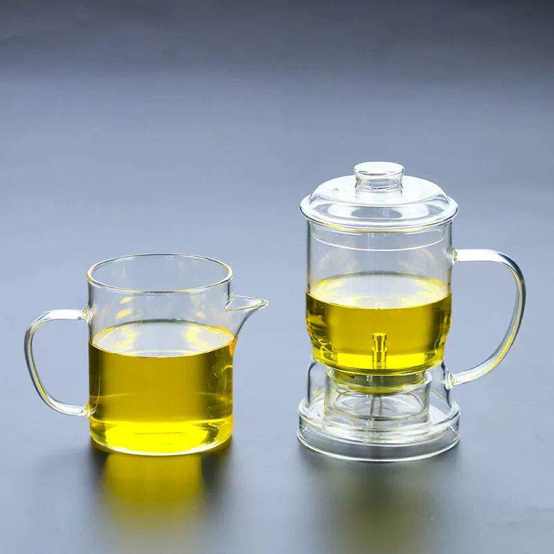 高硼硅玻璃茶具套装家用办公半自动聪明杯泡茶壶懒人泡茶神器
