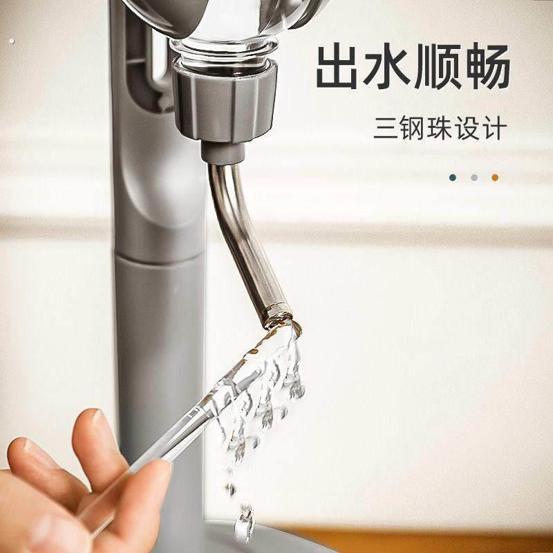 狗狗喝水器不湿嘴饮水机自动挂式小狗喂食碗立式水壶猫咪宠物用品