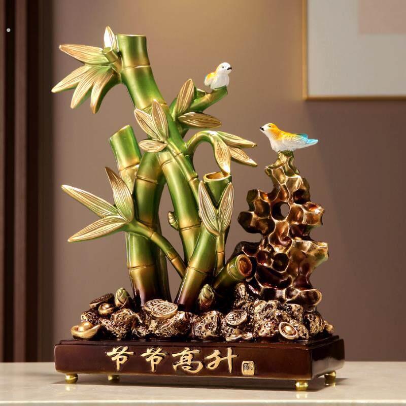 节节高升竹子摆件创意装饰品树脂厂家酒柜玄关工艺品乔迁礼物