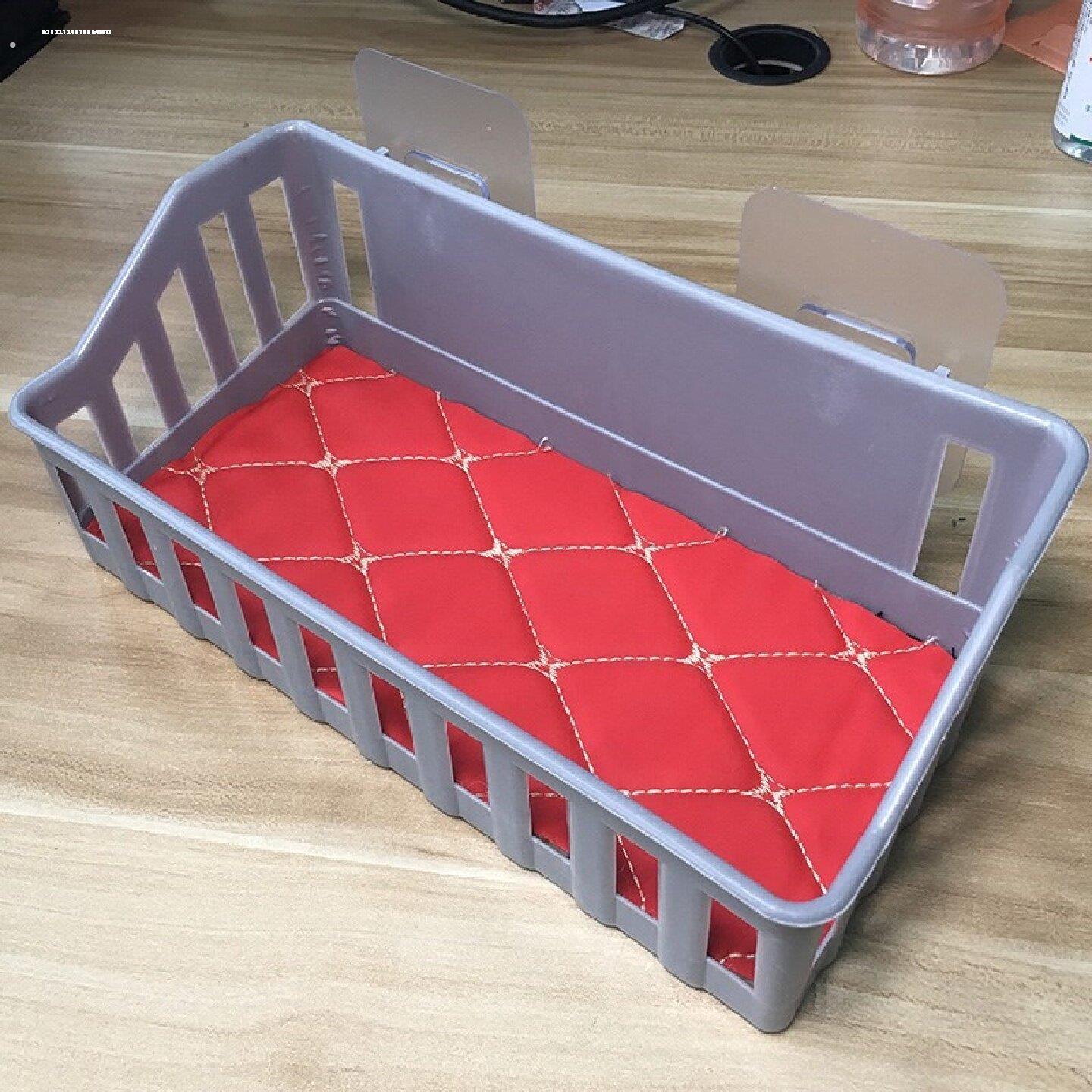 挖机驾驶室用品挖掘机储物收纳盒置物架粘贴式多功能悬挂创意内饰