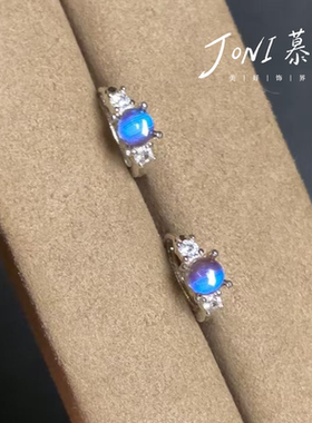 非遗手工清冷风蝴蝶耳钉