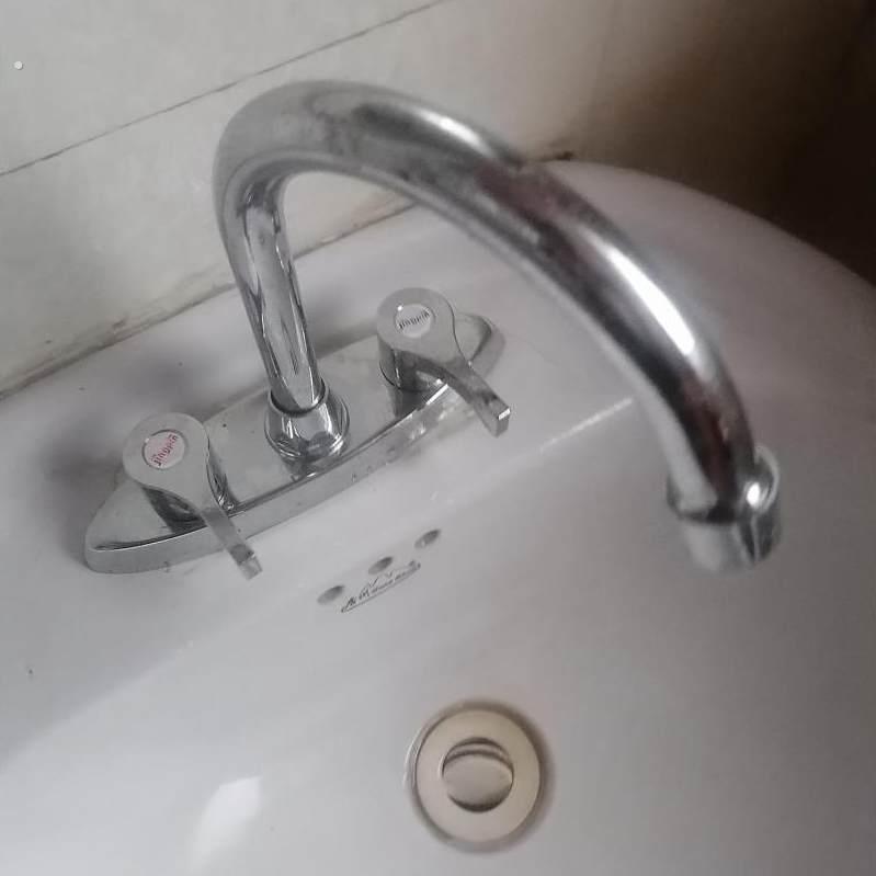 冷热水水槽龙洗洗面盆脸盆不锈钢洗手盆老式304全铜双控双孔三孔