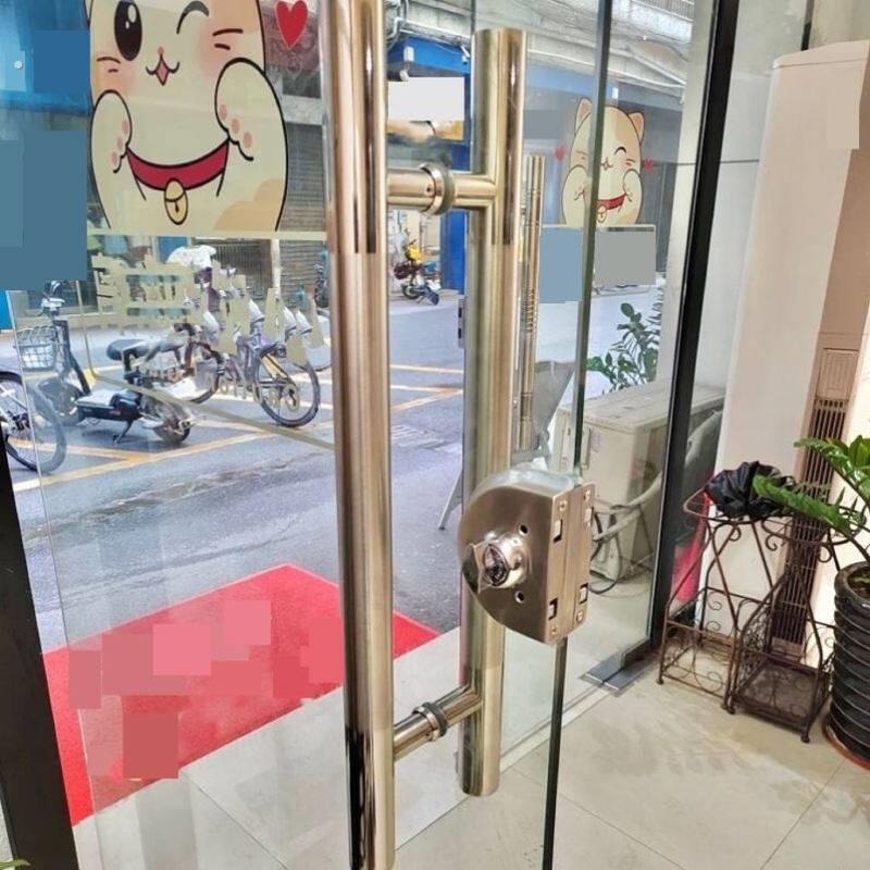 大拉手不锈钢玻璃门拉手扶手木门加厚门把手无框门钢化玻璃门