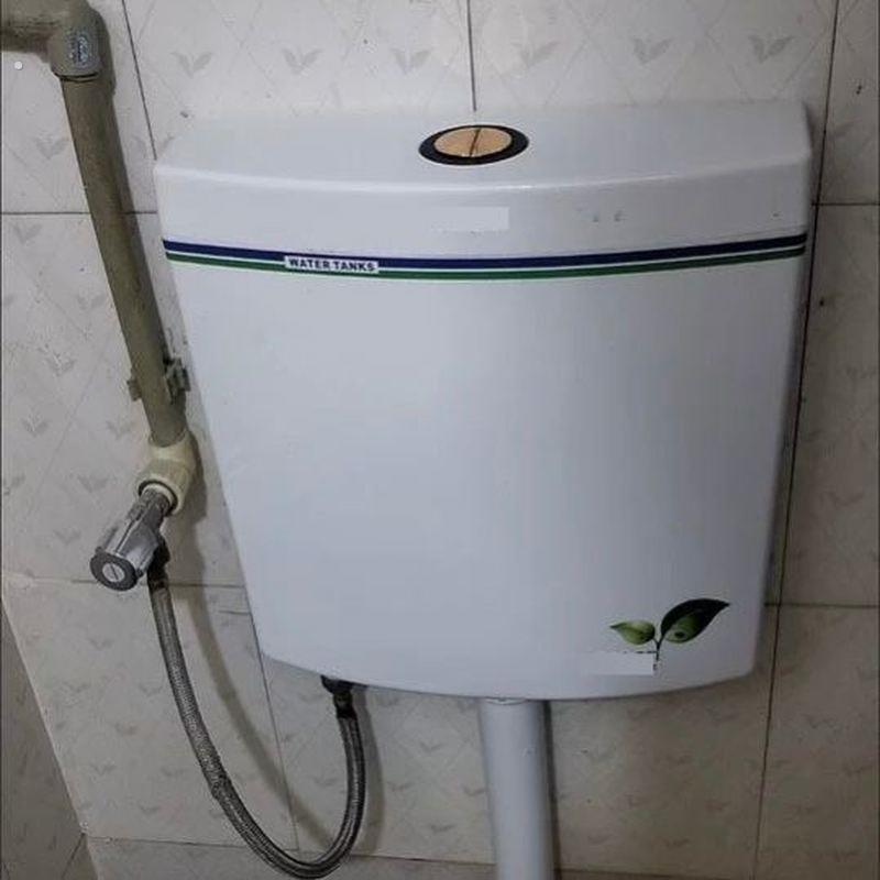 厕所水箱化妆室家用蹲便器马桶大冲力抽水箱节能全套蹲坑冲水箱