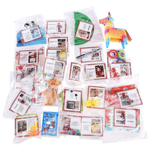甄选2024Elf Kit 24 Days Of Christmas 12天24天圣诞节摆件套件
