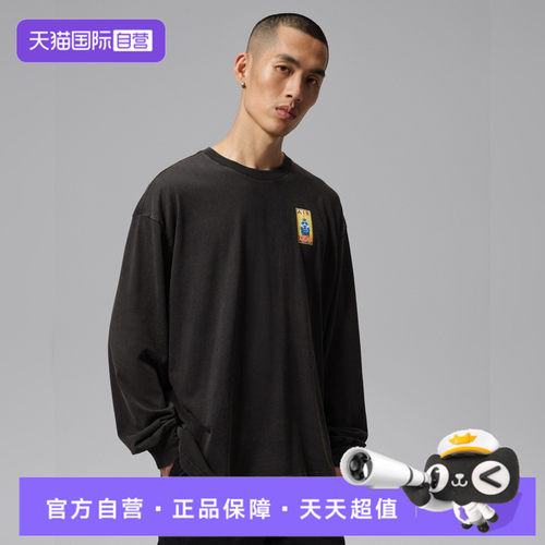 【自营】NIKE耐克男子运动休闲长袖T恤IO0132-010