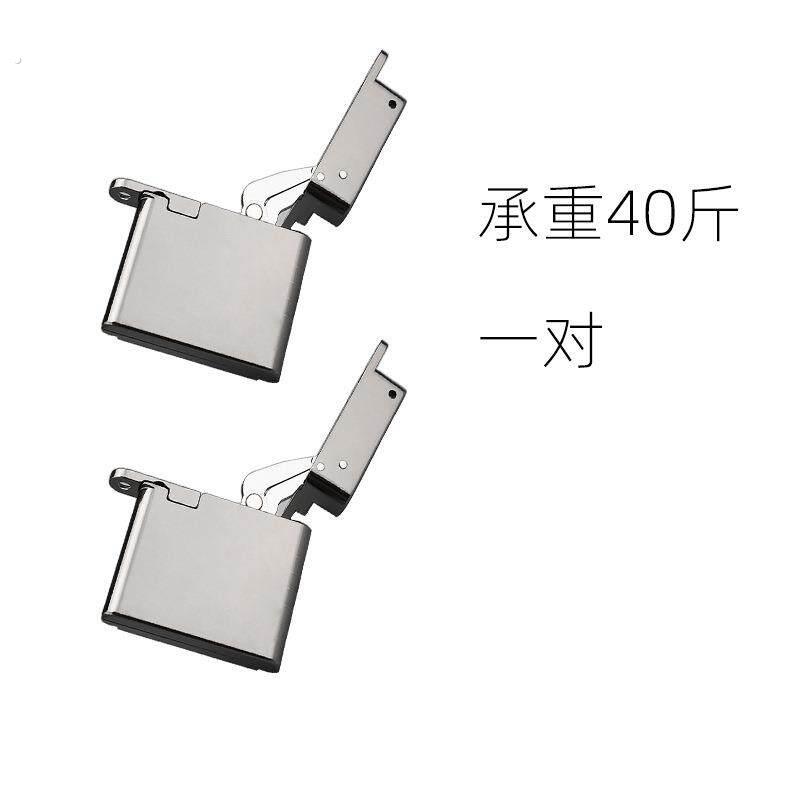 隐藏家具天地铰链加厚阻尼缓冲重型橱柜衣柜合叶极窄铝框柜门合页