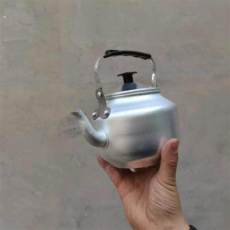 泡茶壶铝壶老式铝制泡茶壶家用户外壶小茶壶带过滤网饭店餐厅水壶