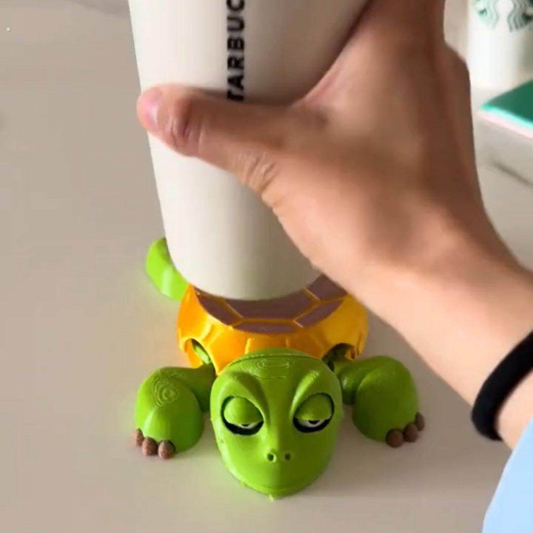 小乌龟杯垫搞怪超有趣独特杯垫彰显个性王八杯垫创意满满真特别