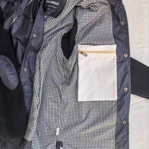 口袋布自缝衣服加装口袋加装口袋贴上衣加装口袋内兜自缝内衬口袋
