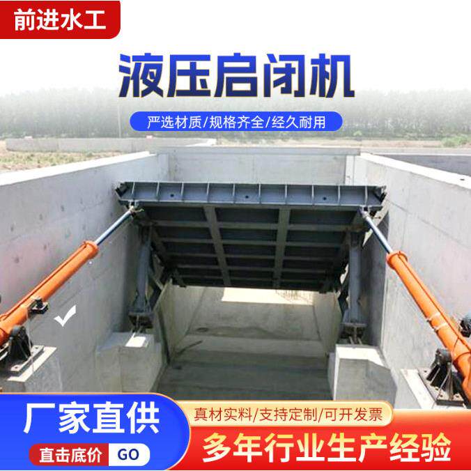 渠道水库液压起闭器电动启闭机不锈钢手动启闭机螺杆电动水闸门