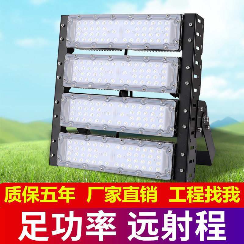 LED模组隧道灯50W100W投光灯户外防水球场广场高杆泛光灯工业照明