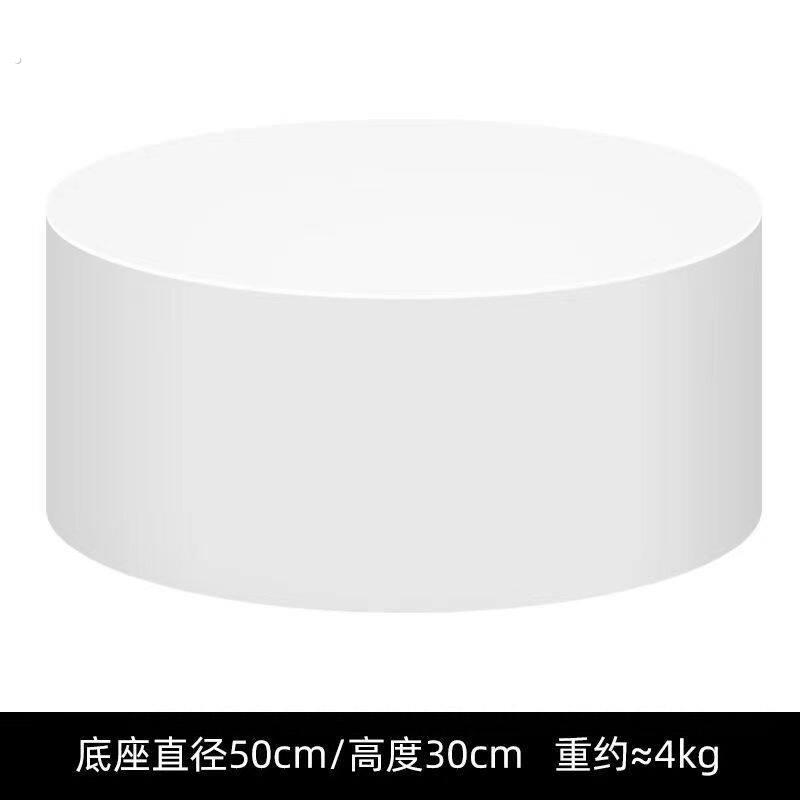 空调底座圆形烤漆地台网红直播站台模特底座婚纱店试衣台展示地台