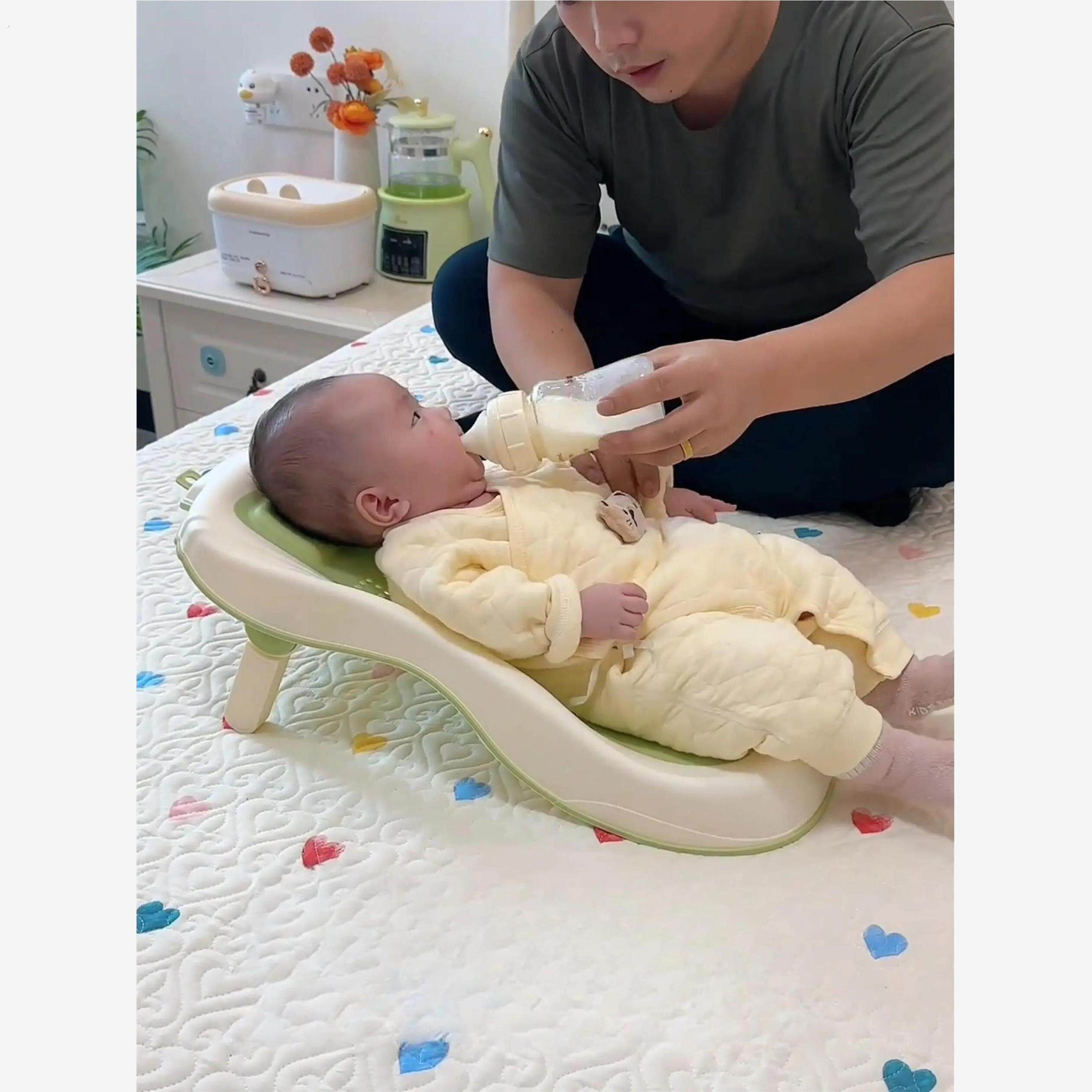 洗头躺椅可调节防滑垫浴架婴儿洗屁屁神器宝宝新生儿哺乳神器座椅
