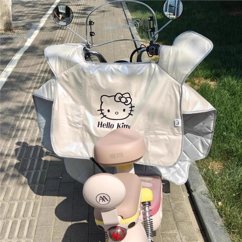 挡风被电动车四季通用2025新款防晒防水春夏秋款轻薄挡风被可爱