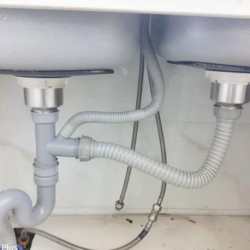 水槽单双水槽套装厨房洗菜碗盆不锈钢洗碗池水池管道配件洗菜盆