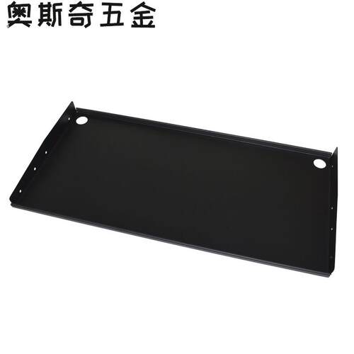 办公桌钢制键盘托架支撑架电脑键盘抽屉托盘桌底板托二节导轨吊装